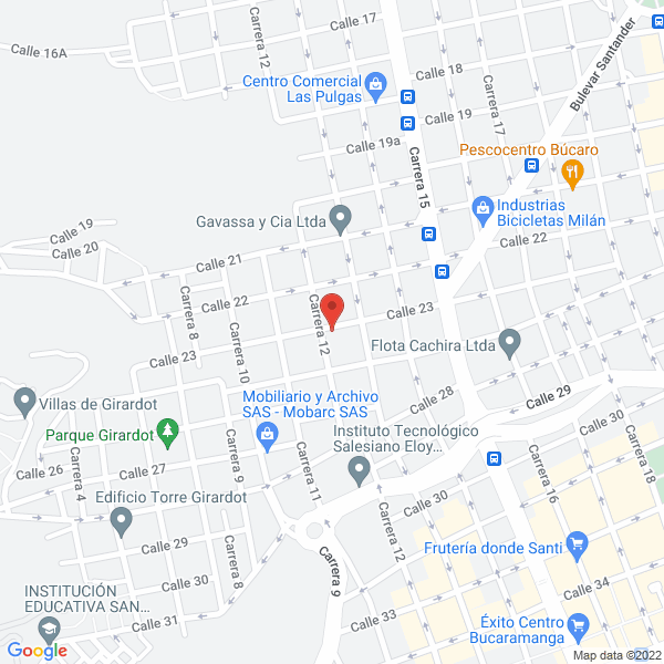 Map of Colegio Maipore