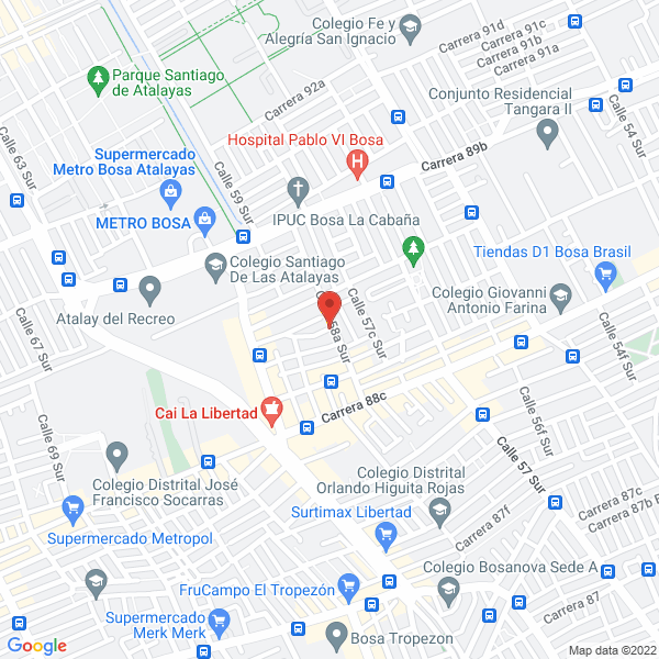 Mapa de Colegio Mixto Ciudadanos Del Futuro