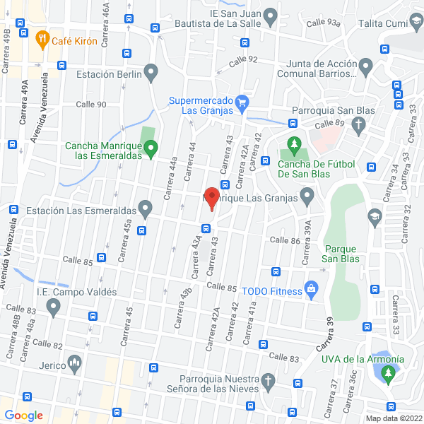 Mapa de Centro Educativo La Niña Maria