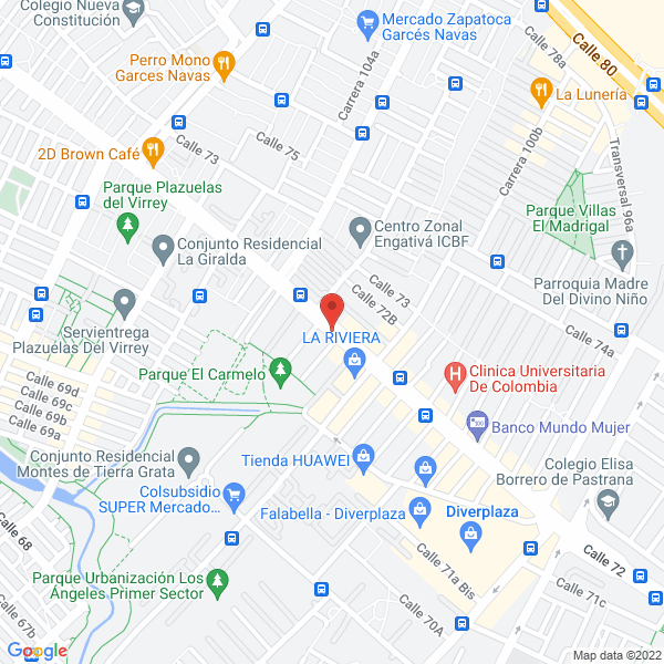 Mapa de Colegio Pedagógico Del Espíritu Santo E.U.Copes