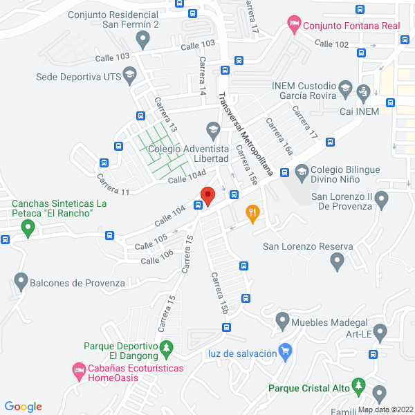 Map of Cerrajería Aragón