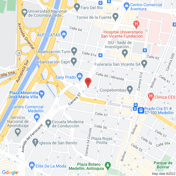 Mapa de Cerrajería Hierros Y Hierros