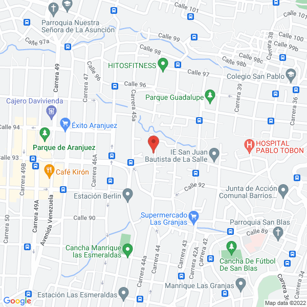 Mapa de Cerrajería L.A.