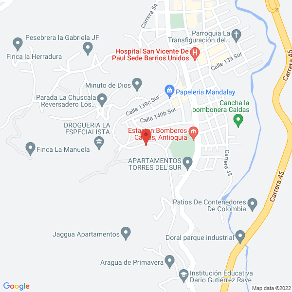 Mapa de Cerrajería Memo Y Mauro