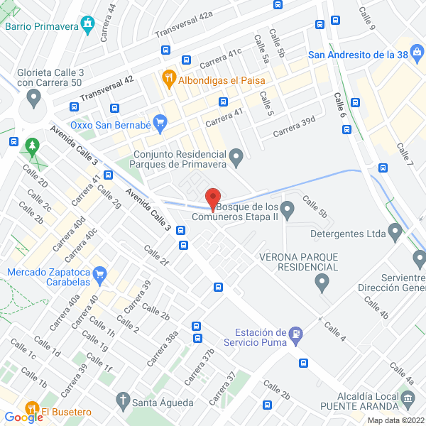 Mapa de Certifibra Y Cobre S.A.S.