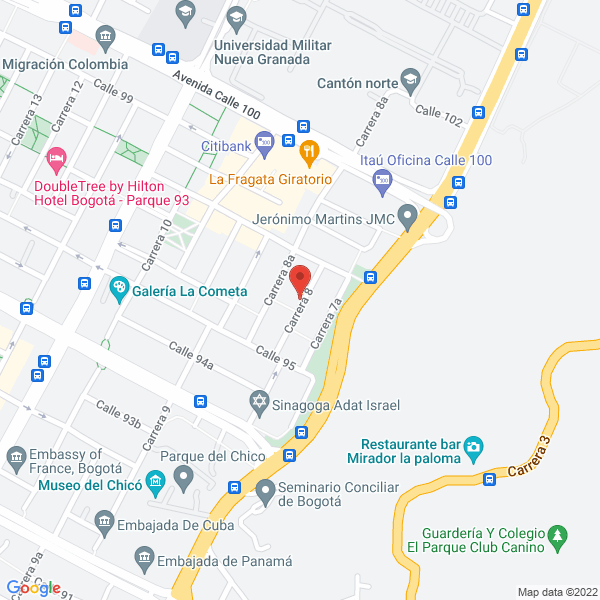 Mapa de Colinas De Santa Ana S.A.S.