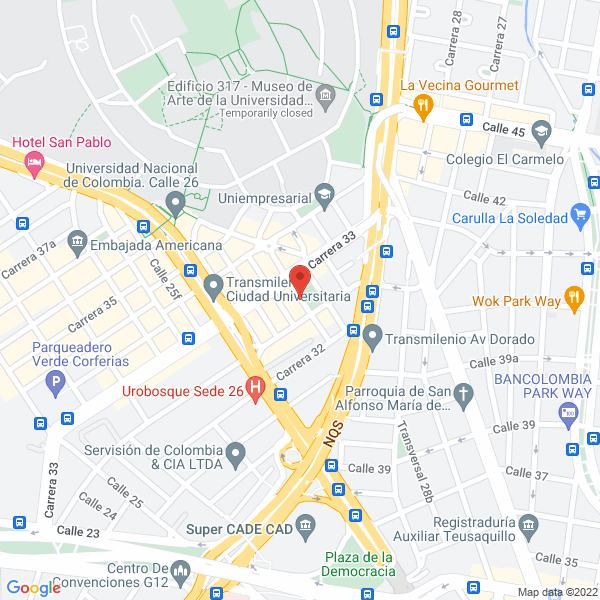Mapa de Colsisma Ltda.