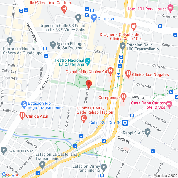 Mapa de Centro Infantil Psicopedagógico Especializado