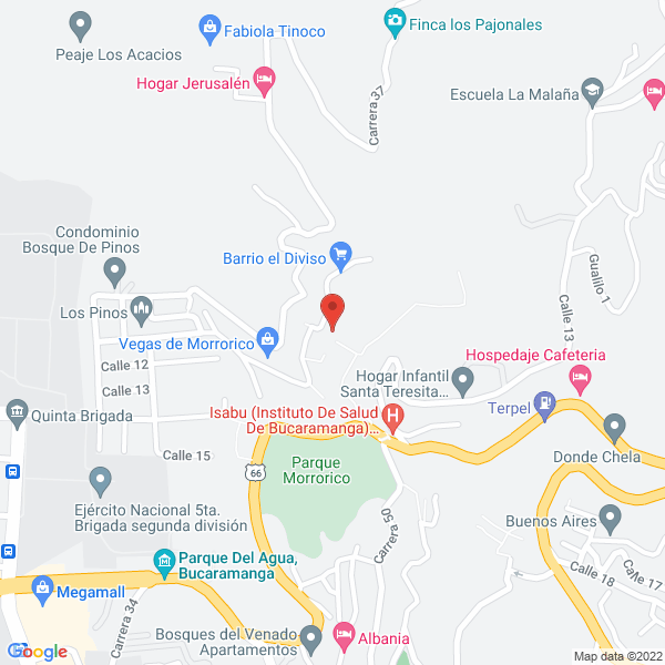 Map of Cocinas Integrales Imeca