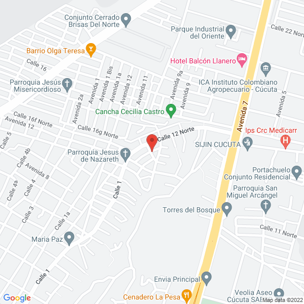 Map of Charcutería Mechis