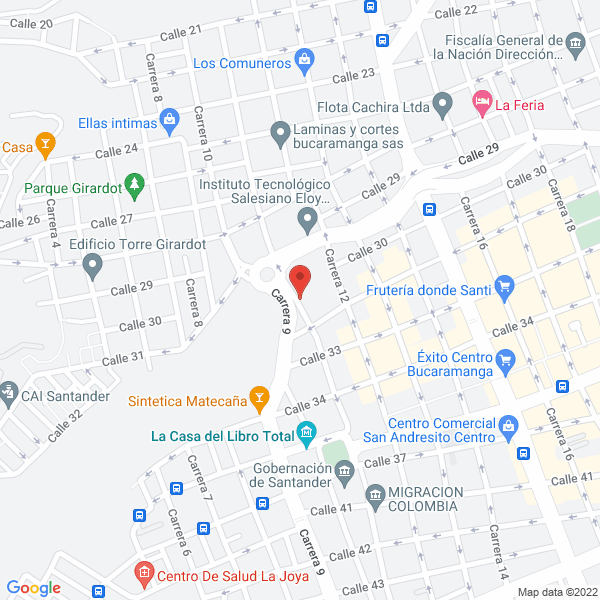 Map of Charrateria Beto