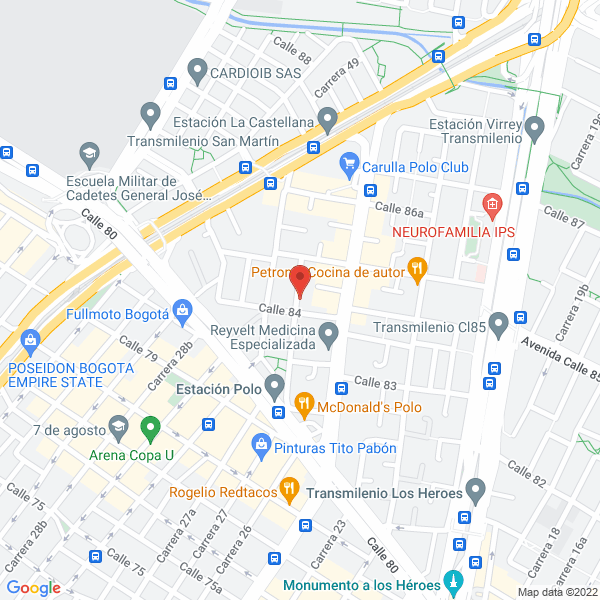Mapa de Checa S.A.S.