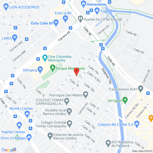 Mapa de Chempro Ltda.