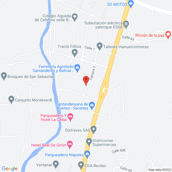 Map of Chems C.I S.A Productos Quimicos