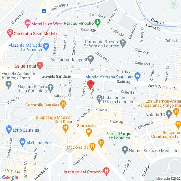 Mapa de Chilaca Comida Mexicana