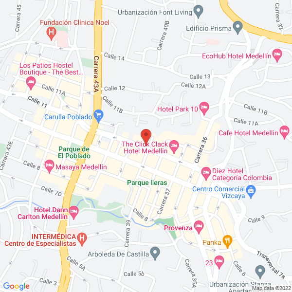 Mapa de Chilaquiles Tacos Y Yardas