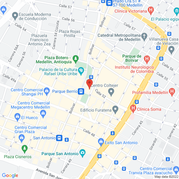 Mapa de Cigarrería El Relajo