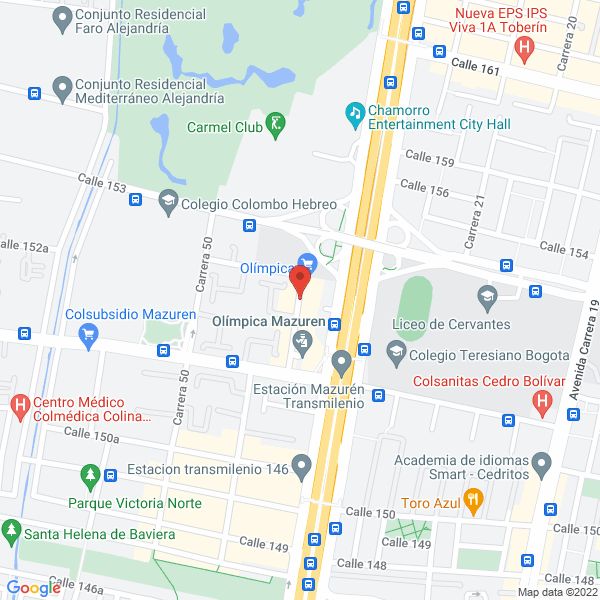 Mapa de Cigarrería Tamanako