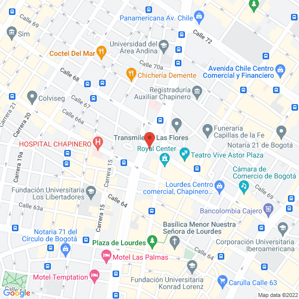 Mapa de Comercializadora Electro Integral