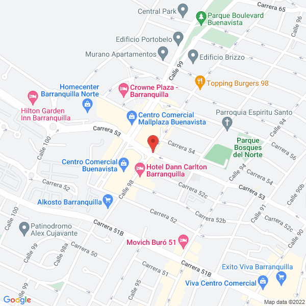 Map of Comercializadora Farah'S