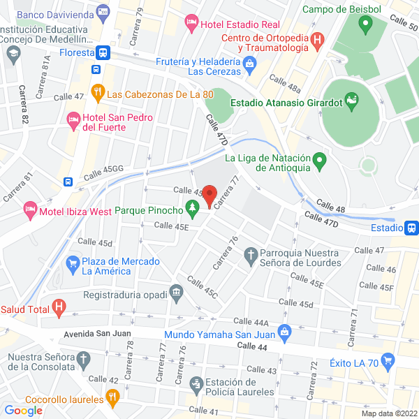Mapa de Círculo De Profesionales Asociados Ltda.