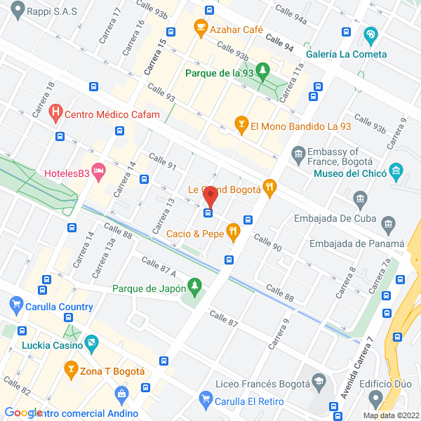 Mapa de Cittadino Gourmet Express