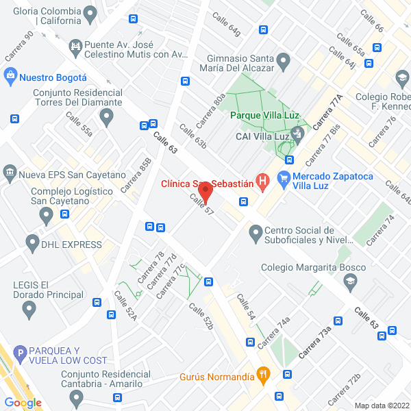 Mapa de City Cargo S.A.S.