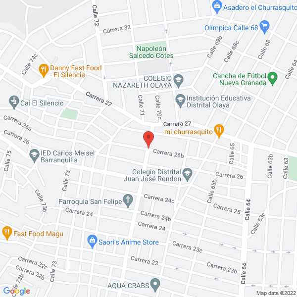Map of Centro Veterinario Zoo'S