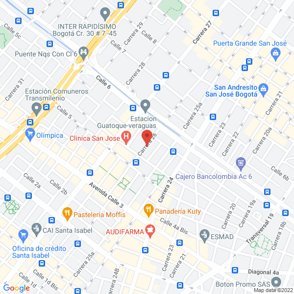 Mapa de Ceomatics Ingeniería S.A.S.