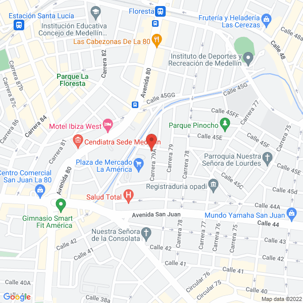 Mapa de Cercas De Colombia S.A.S
