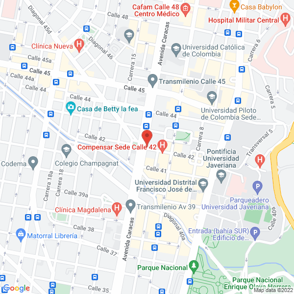 Mapa de Cerpal Ltda.