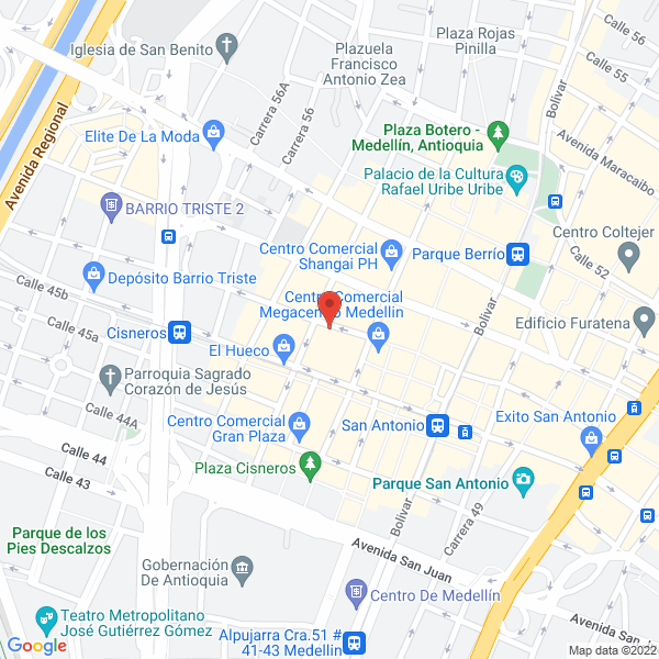 Mapa de Charcutería Metro Japón