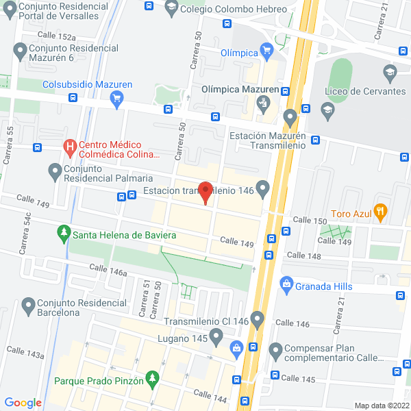 Mapa de Charlotte Gourmet