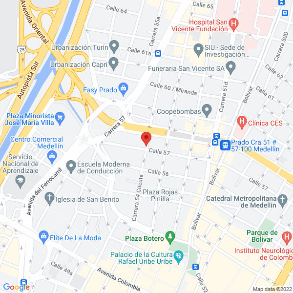 Mapa de Chatarrería Jota Mario
