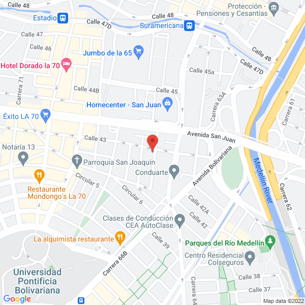 Mapa de Chorizos El Ranchero