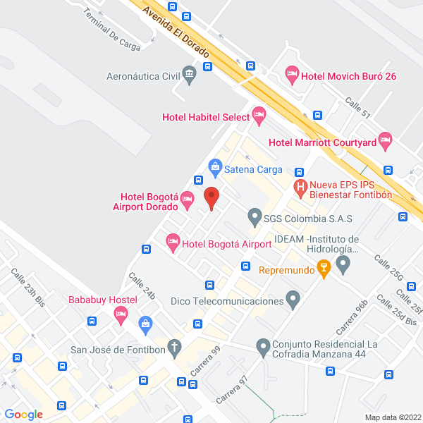 Mapa de Ci Intertek Ltda.