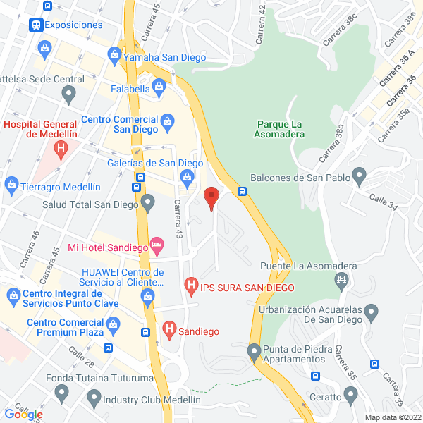Mapa de Cimetal S.A.