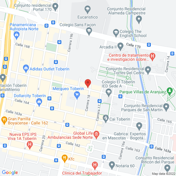 Mapa de Sersecol Ltda.