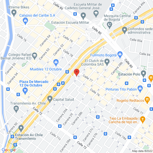 Mapa de Compañia Internacional De Entretenimiento S.A.