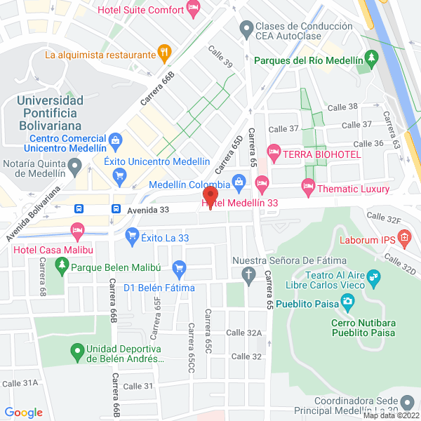 Mapa de Compaz S.A.S