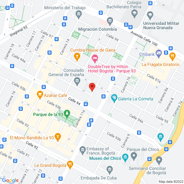 Mapa de Compañía Colombiana De Transporte Y Carga S.A.S.
