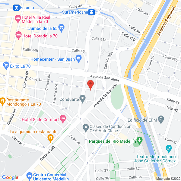 Mapa de Compra Venta De Carros
