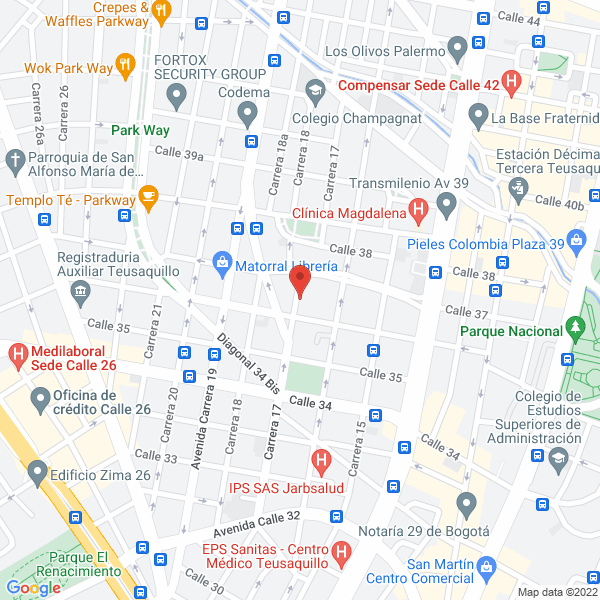 Mapa de Civalco Ltda.