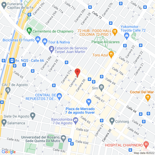 Mapa de Coalum