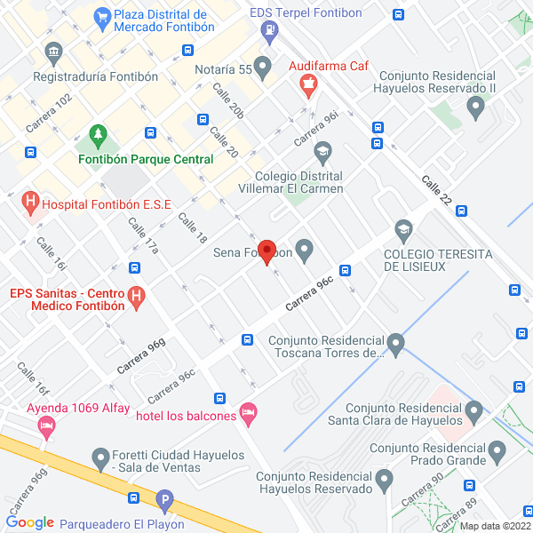 Mapa de Cocheros