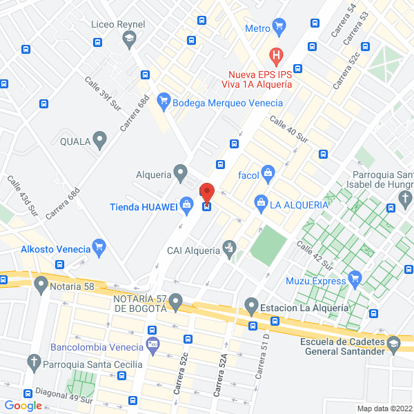 Mapa de Cocinas Fabinchi