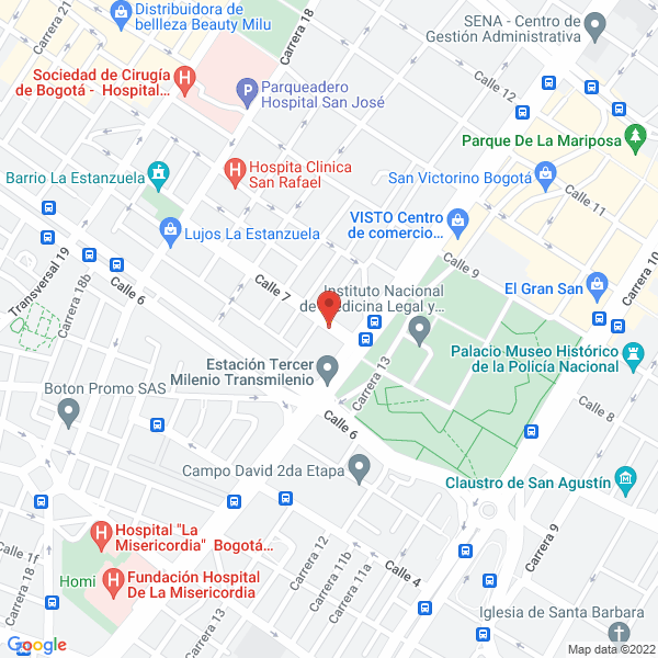 Mapa de Codecam