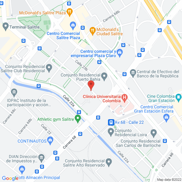 Mapa de Codeisa Ltda.