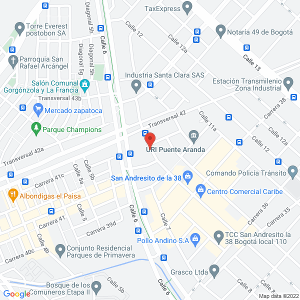 Mapa de Codexpro Ltda.