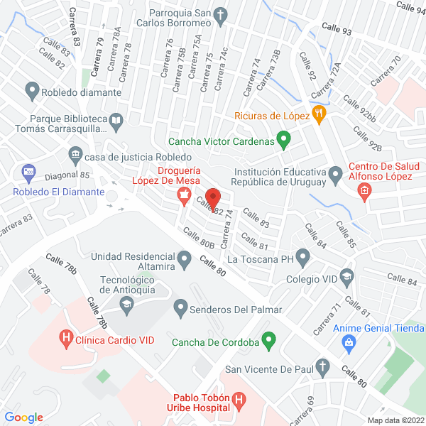 Mapa de Código Dínamico S.A.S.